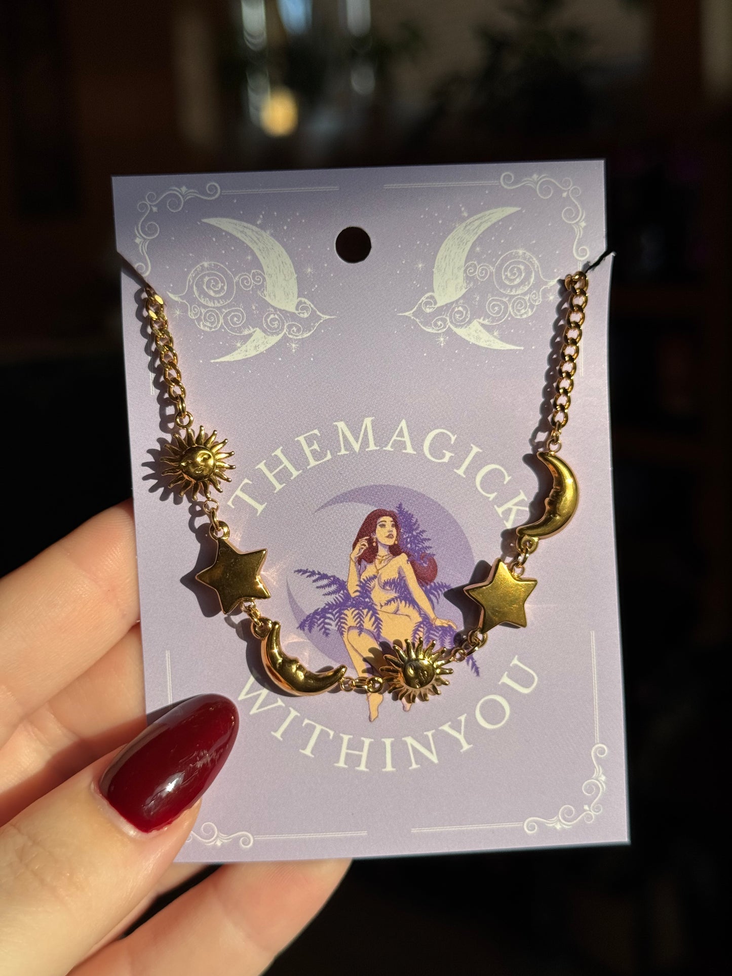 Celestial Balance - Edelstahlkette