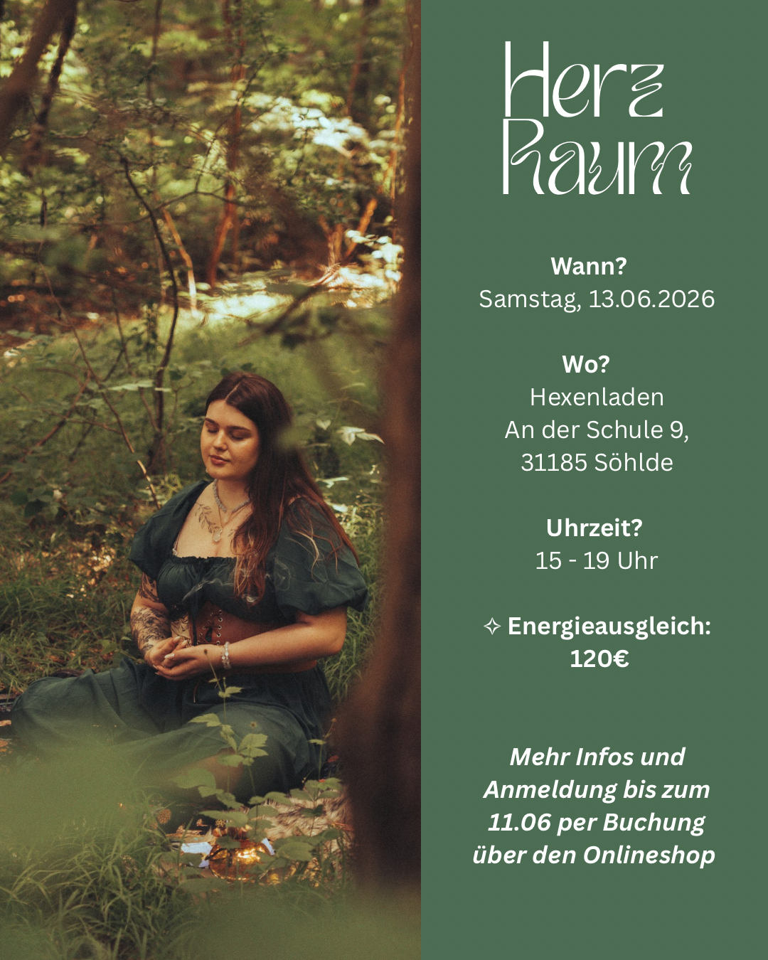Wild & Wurzel Workshop – über Pflanzenmagie, Naturverbindung und kleine Rituale für den Alltag