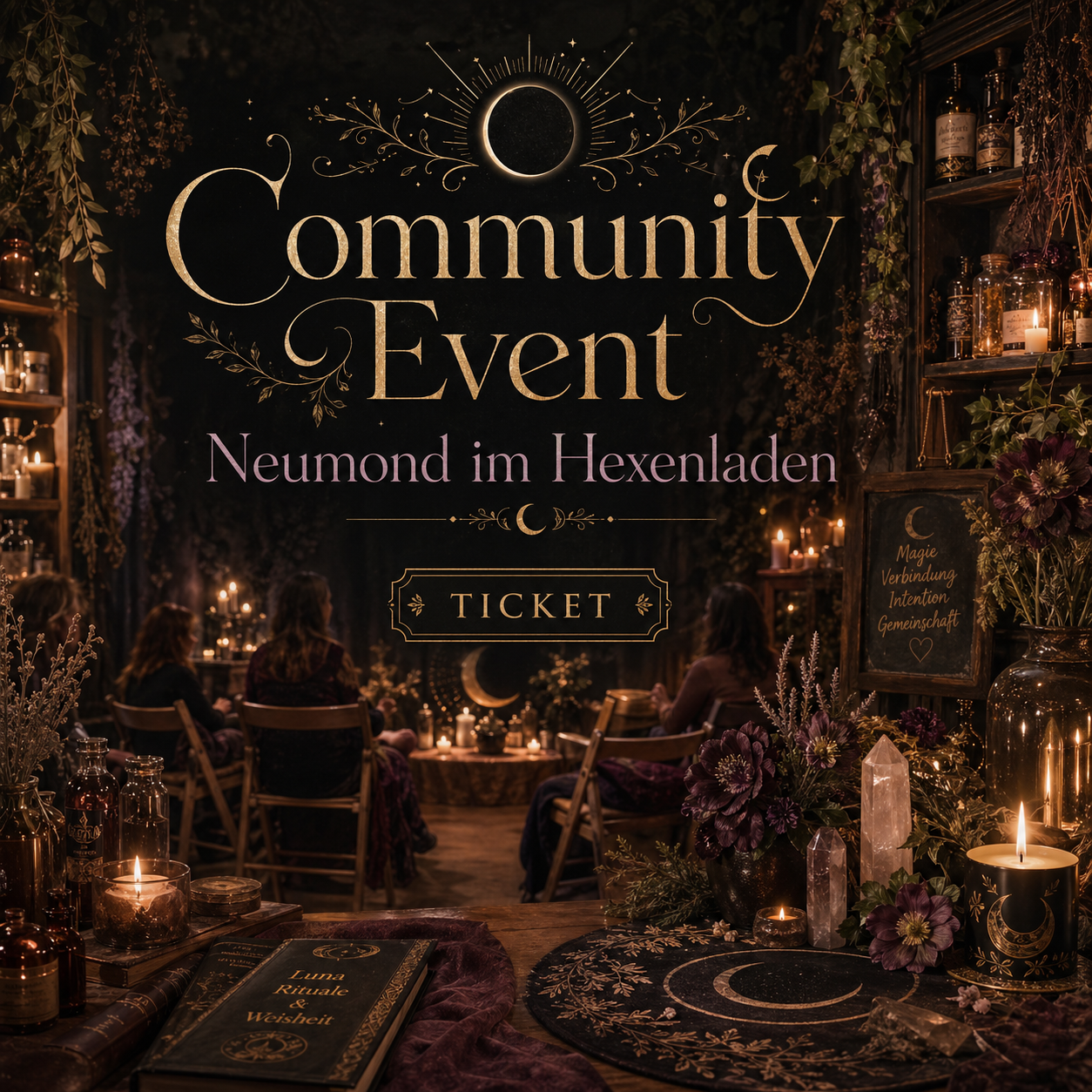 Neumond Event – ein Abend für Verbindung, Austausch & neue Impulse