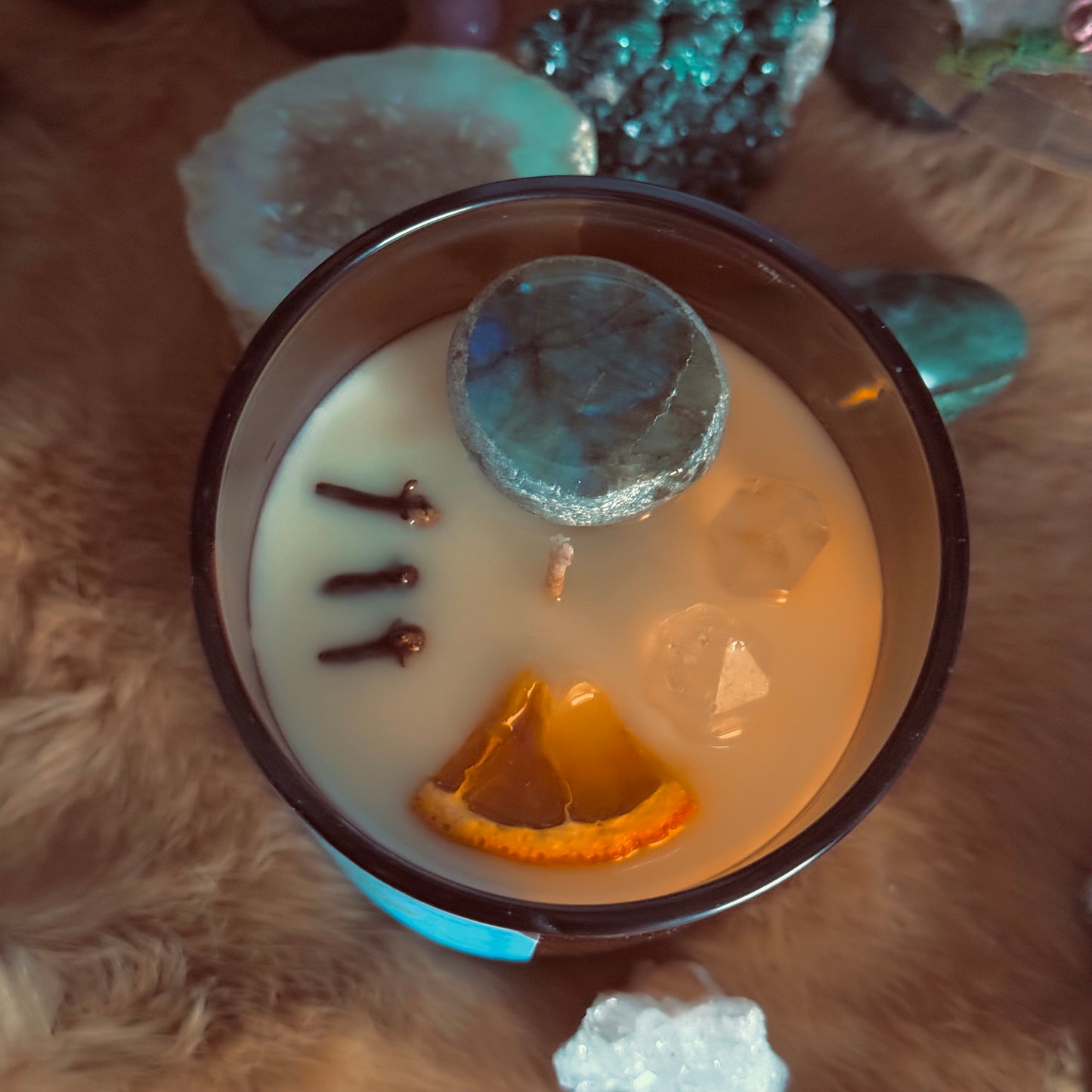 Wintersonne- Stimmungskerze