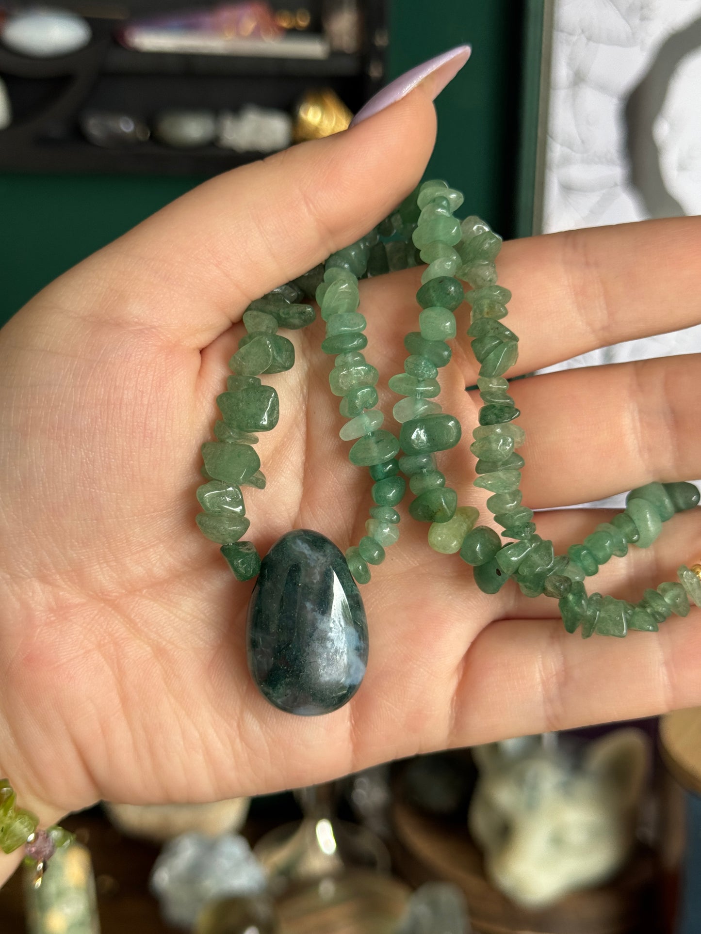 Kette Green Spirit (gold)