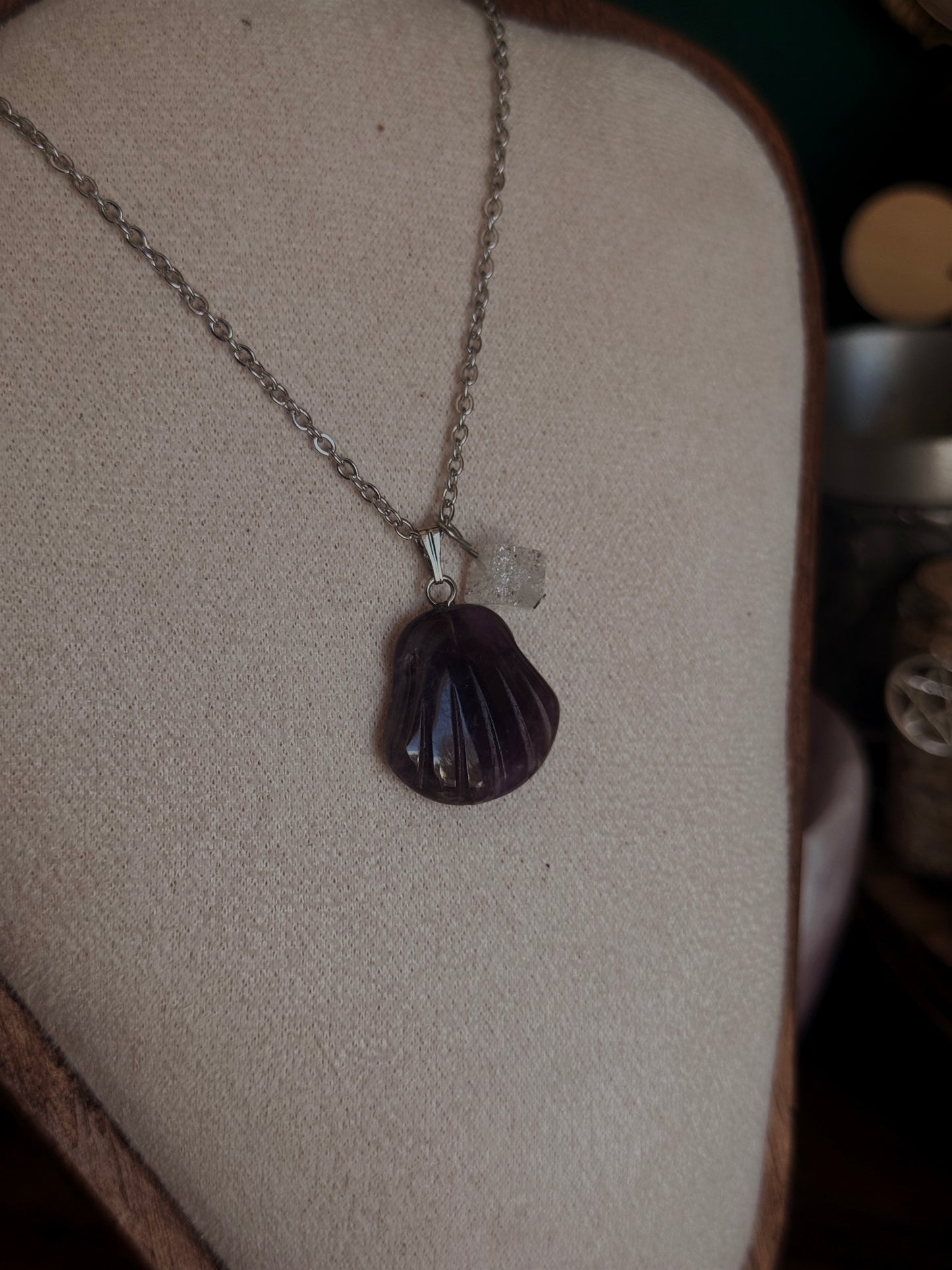 Muscheltraum - Edelstahlkette