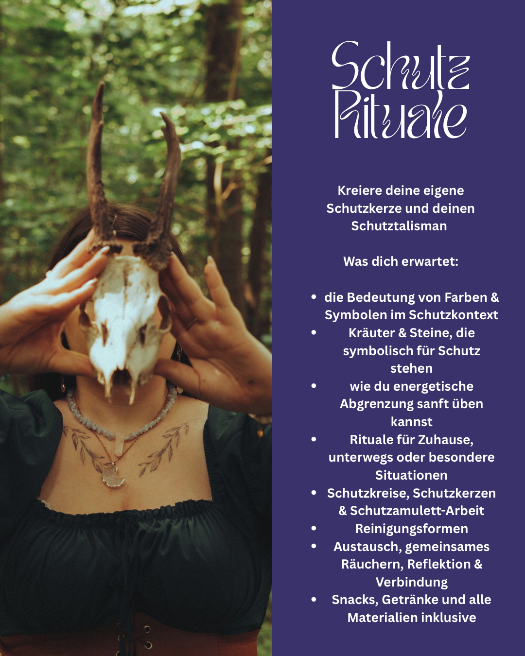 Schutzrituale Workshop – Abgrenzung, Grenzen & innere Stärke