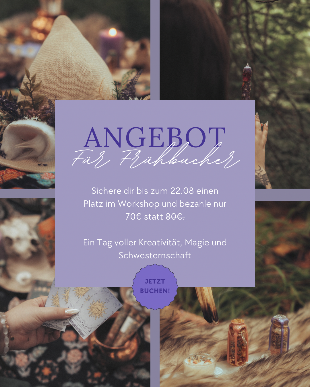 Manifest & Magick – dein Ritual-Workshop für Intuition & Wunschkraft