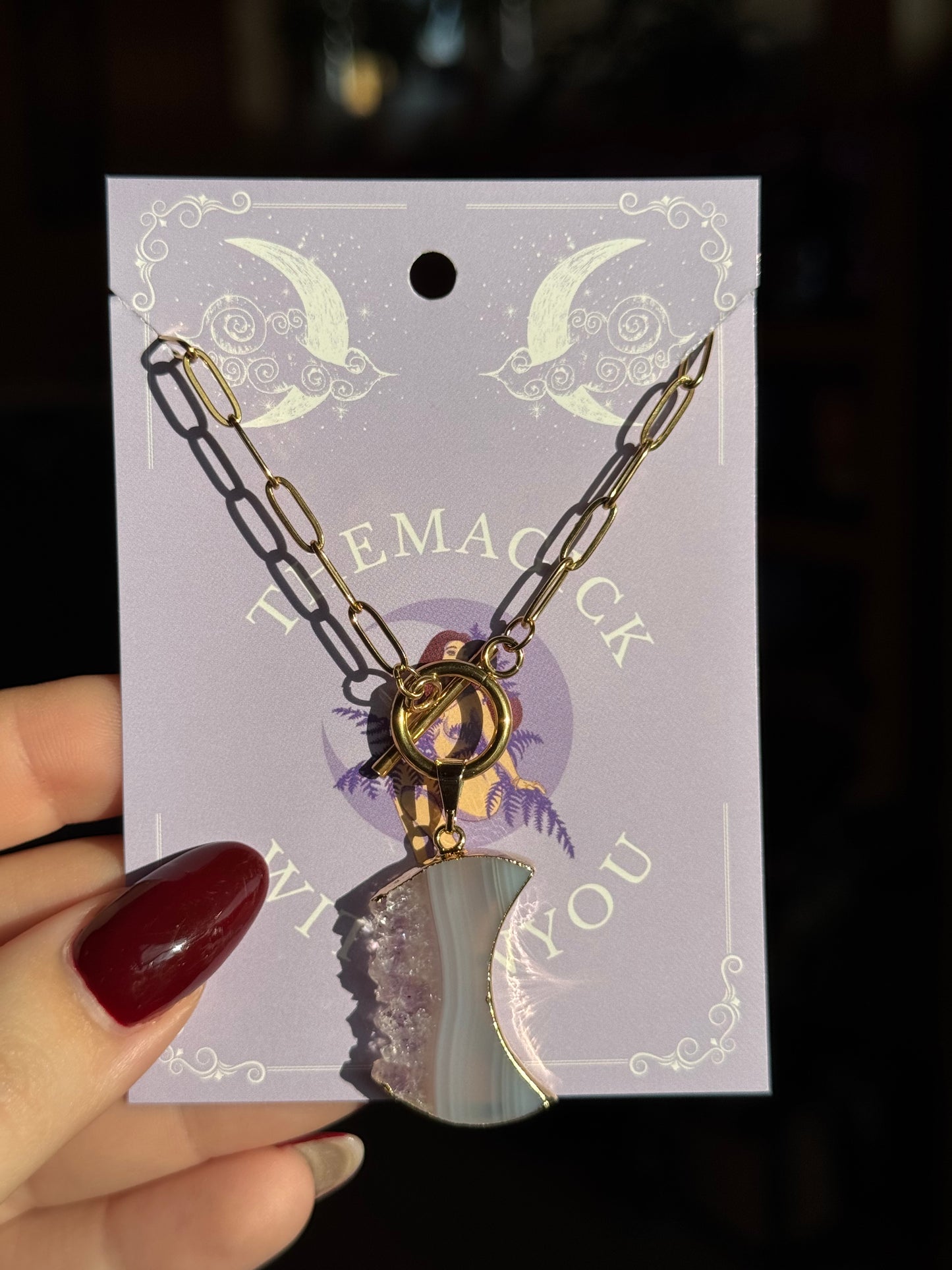 Moon of Stillness - Edelstahlkette