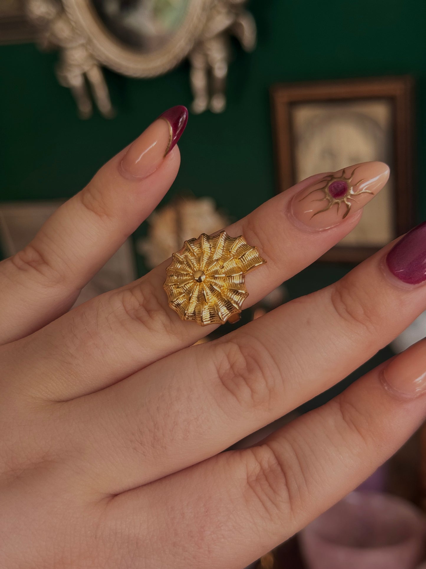 Golden Shell – Ring