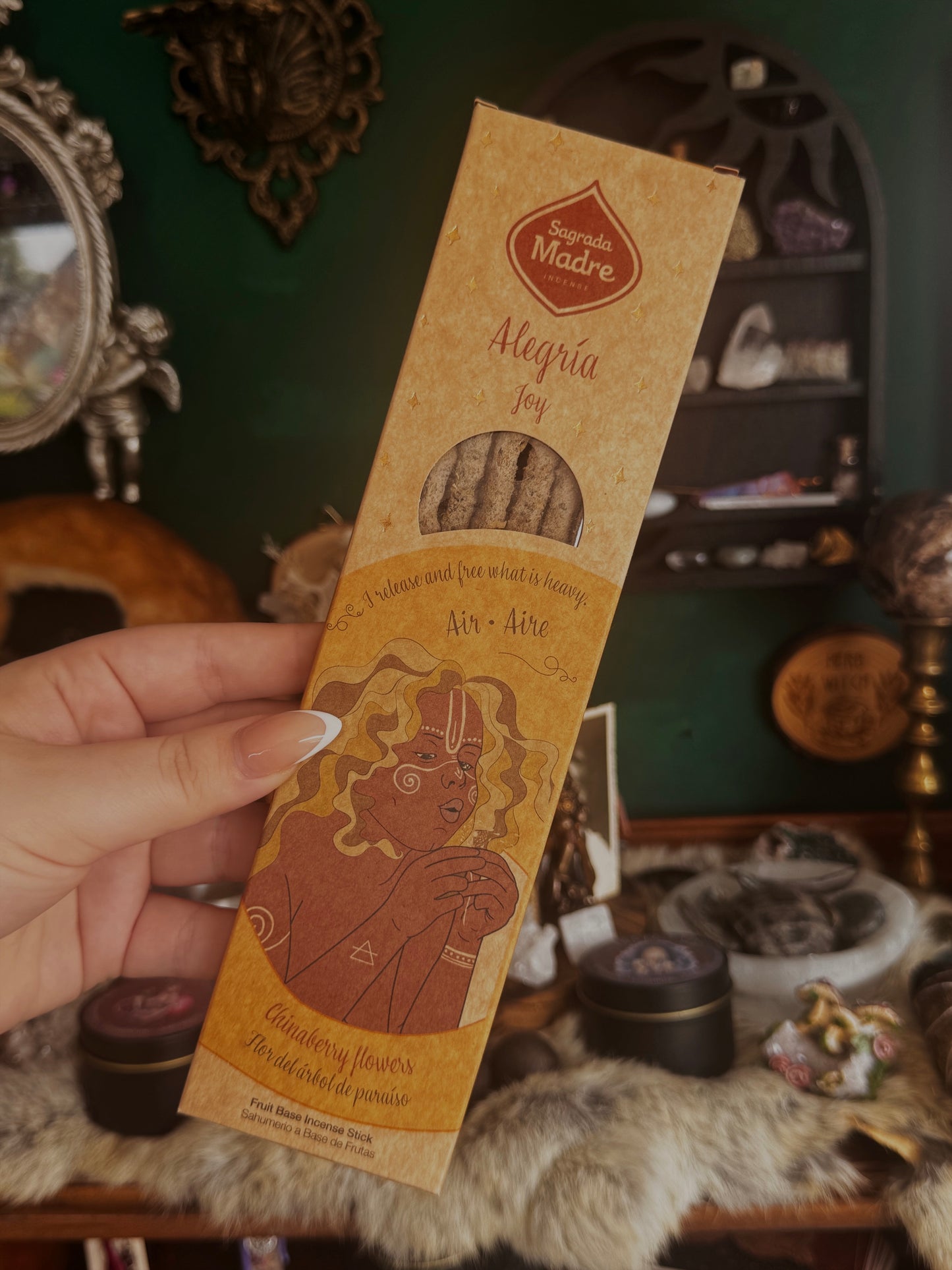 Sagrada Madre Räucherstäbchen „Joy“ – Element Luft