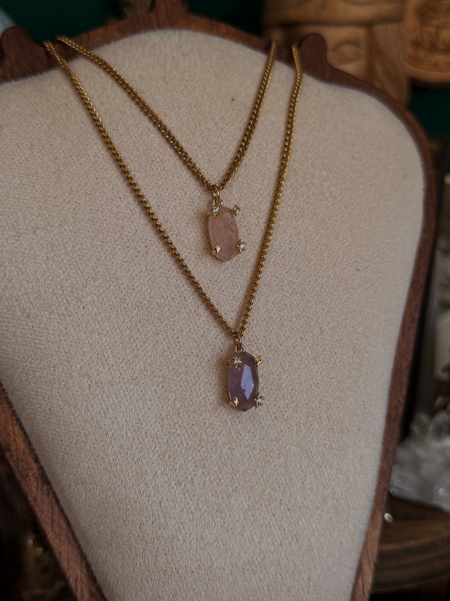 Soul Sisters – Freundschaftsketten aus Rosenquarz & Amethyst