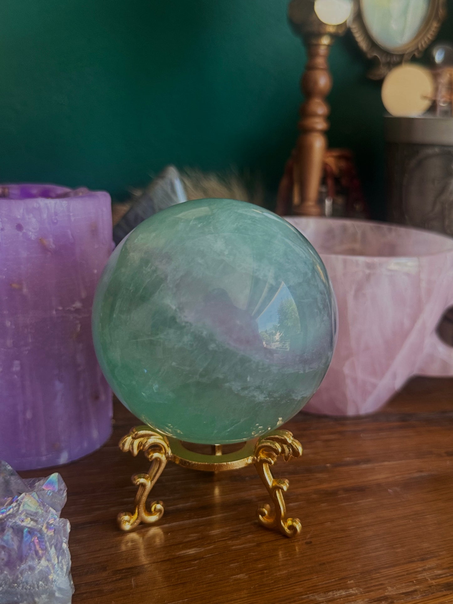 Fluorit Sphere