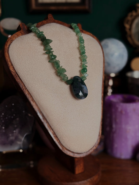 Kette Green Spirit (gold)