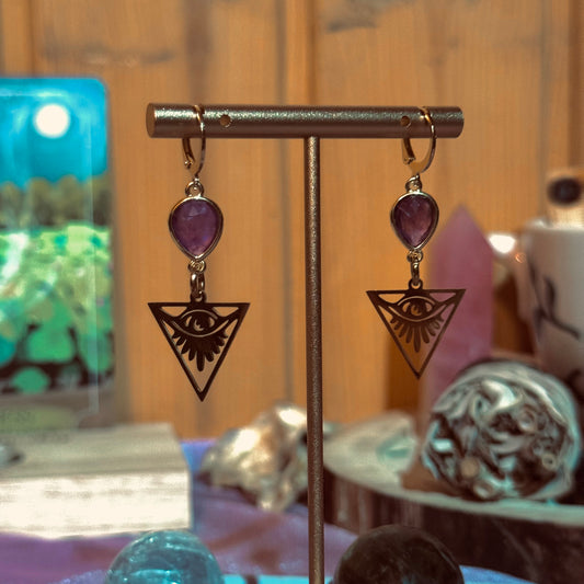 Golden Inner Eye - Ohrringe