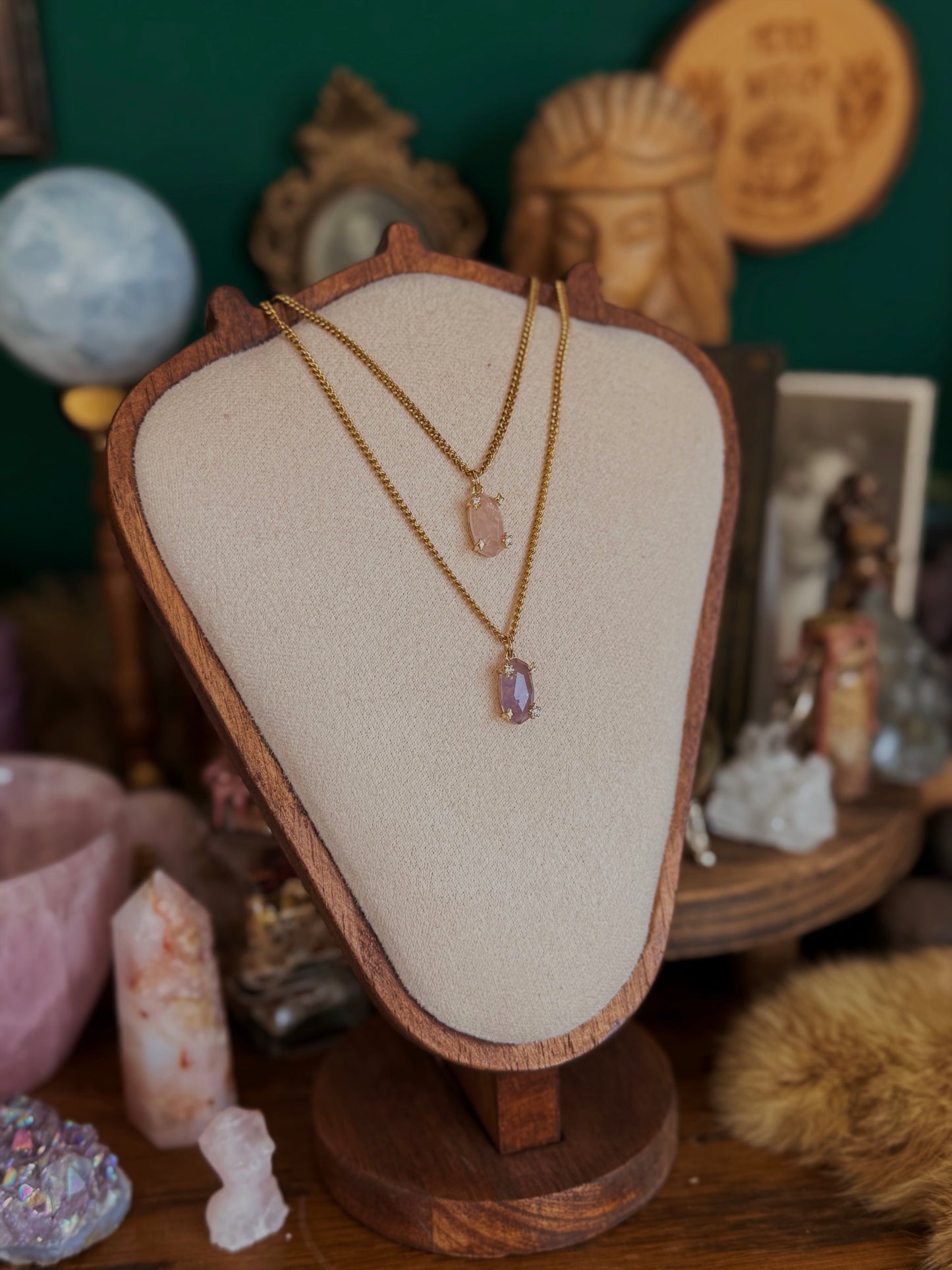 Soul Sisters – Freundschaftsketten aus Rosenquarz & Amethyst