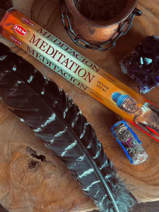 Meditation - Räucherstäbchen