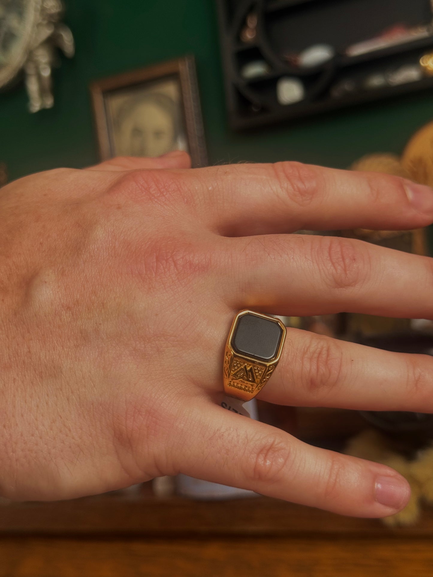 Achat Siegelring – Ring