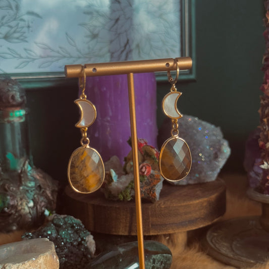 Moonlit Tiger - Ohrringe