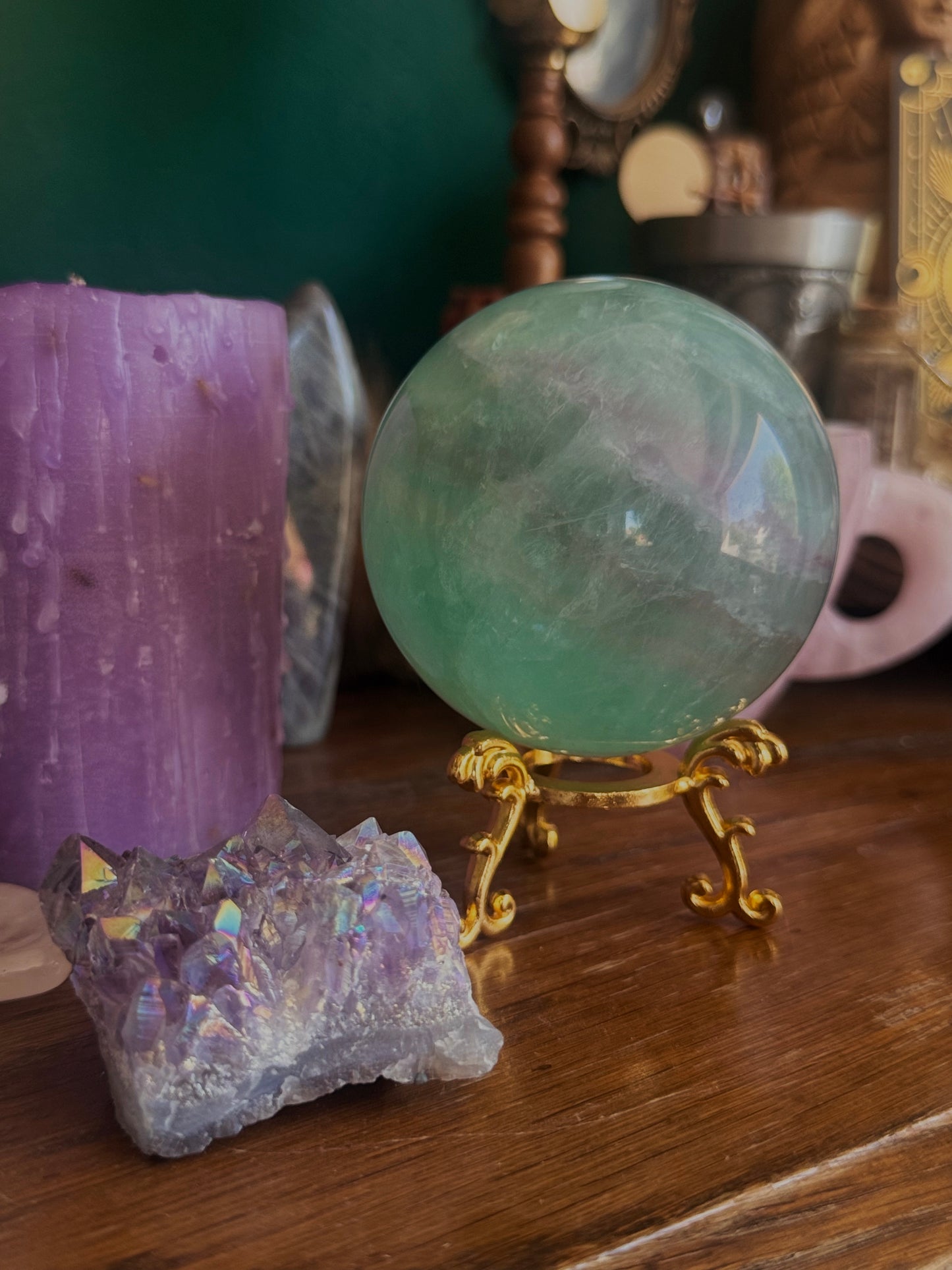 Fluorit Sphere