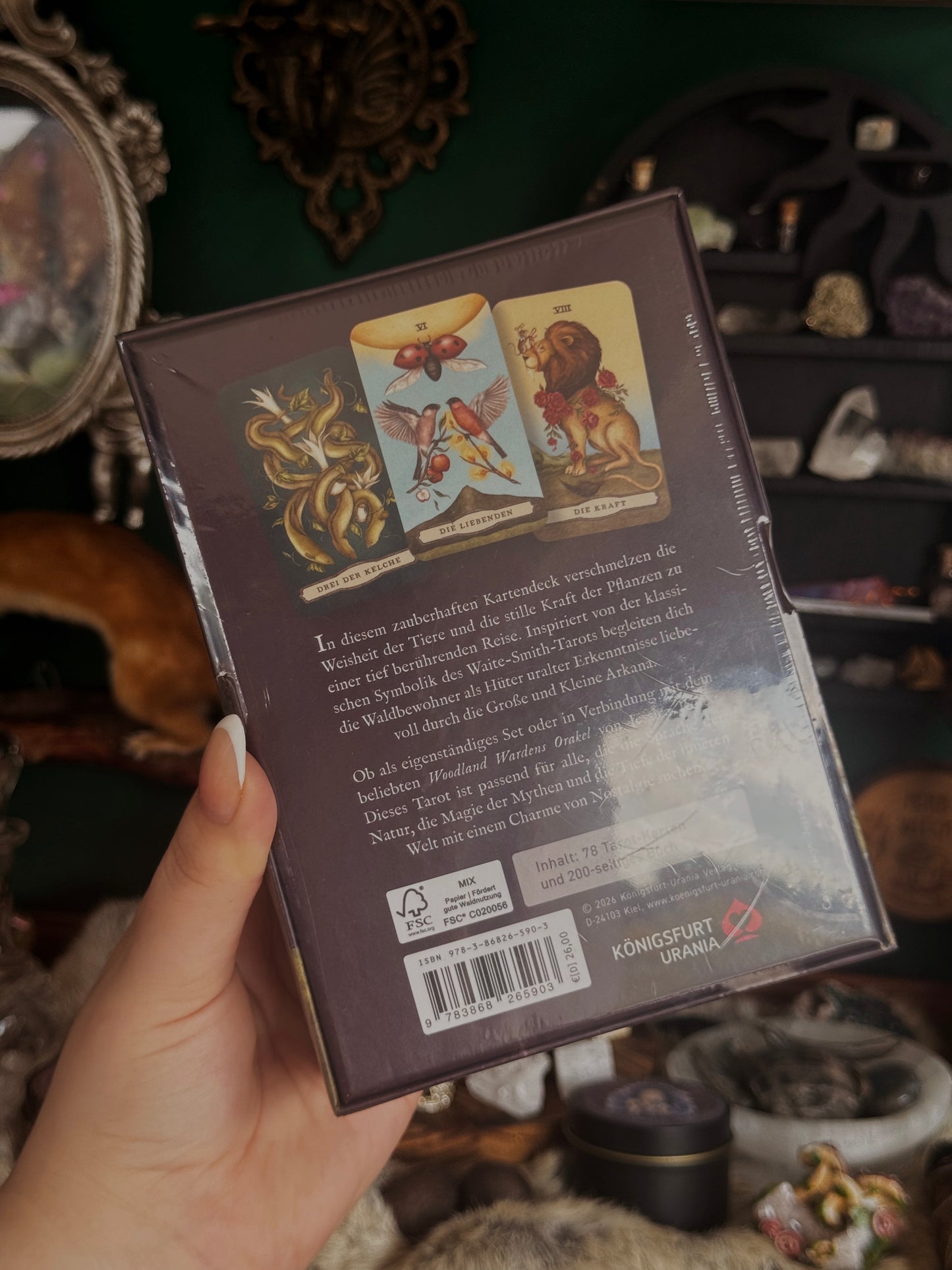 Woodland Wardens Tarot – Set mit Booklet u. 78 Karten