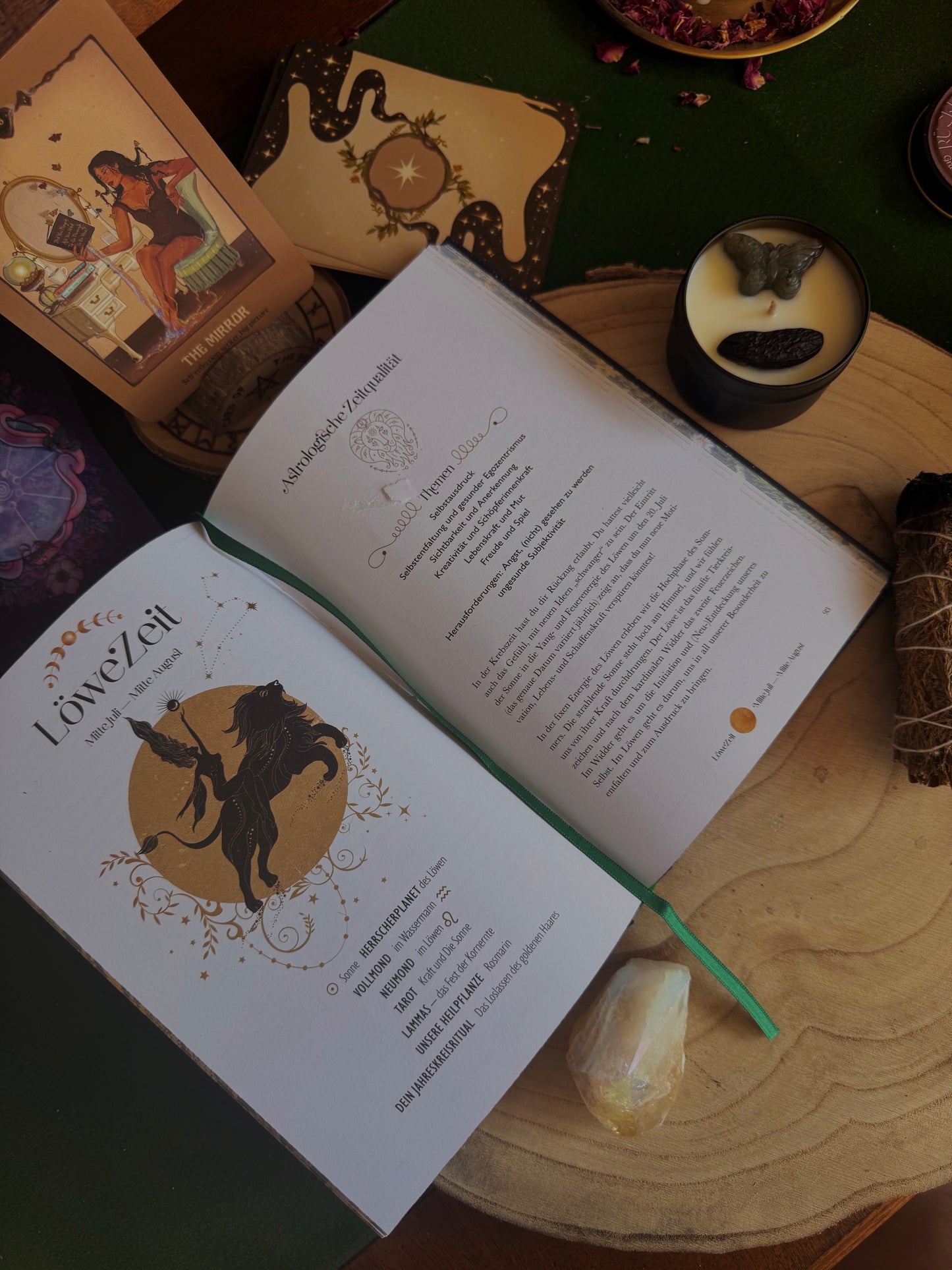 Dein Mystischer Jahreskreis – Mit Astrologie und Hexenmagie von Ostara bis zu den Sperr- und Rauhnächten