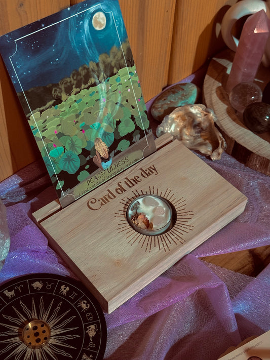 Card of the Day - Karten und Teelichthalter