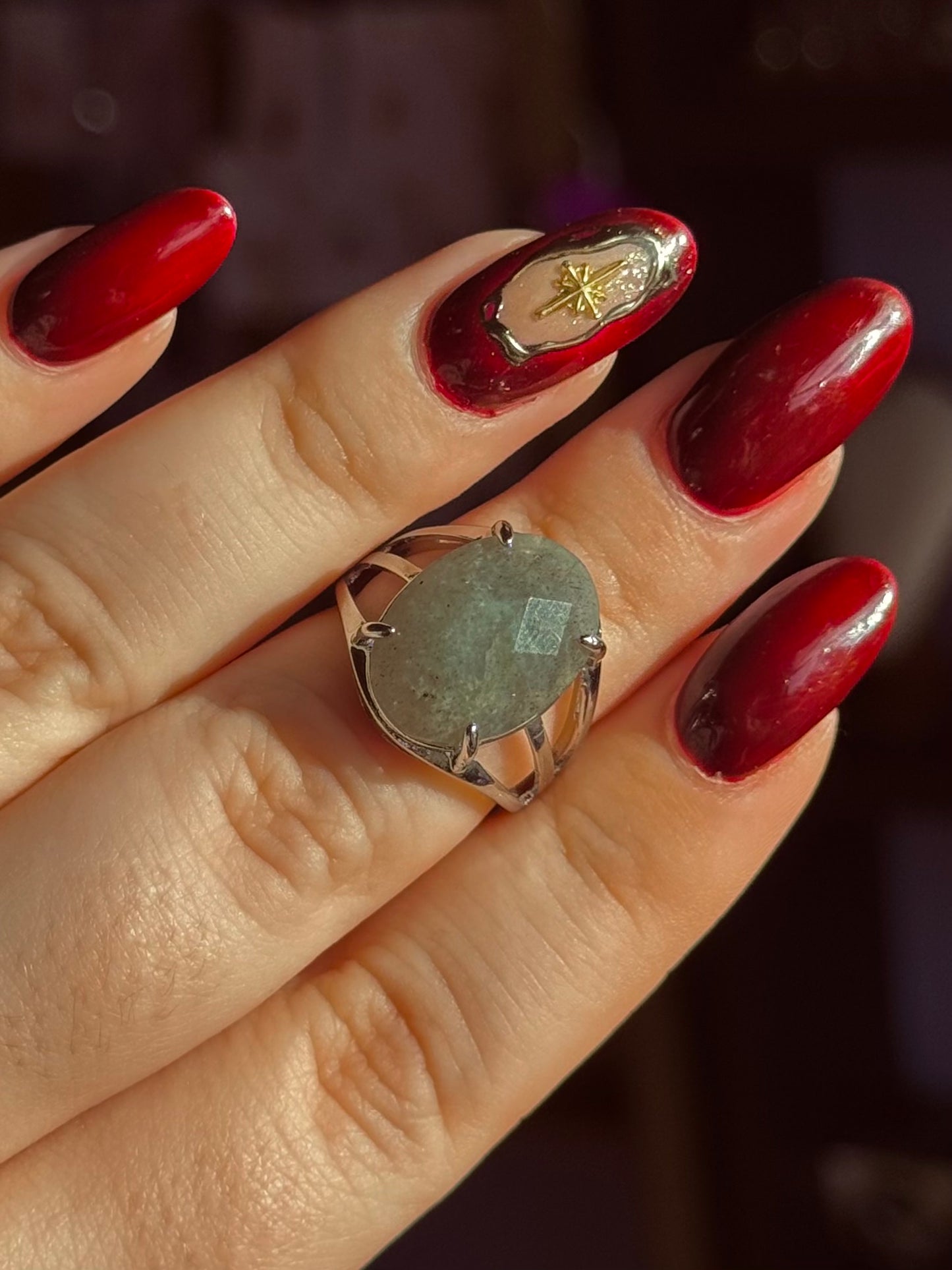 Labradorit Veil – Ring