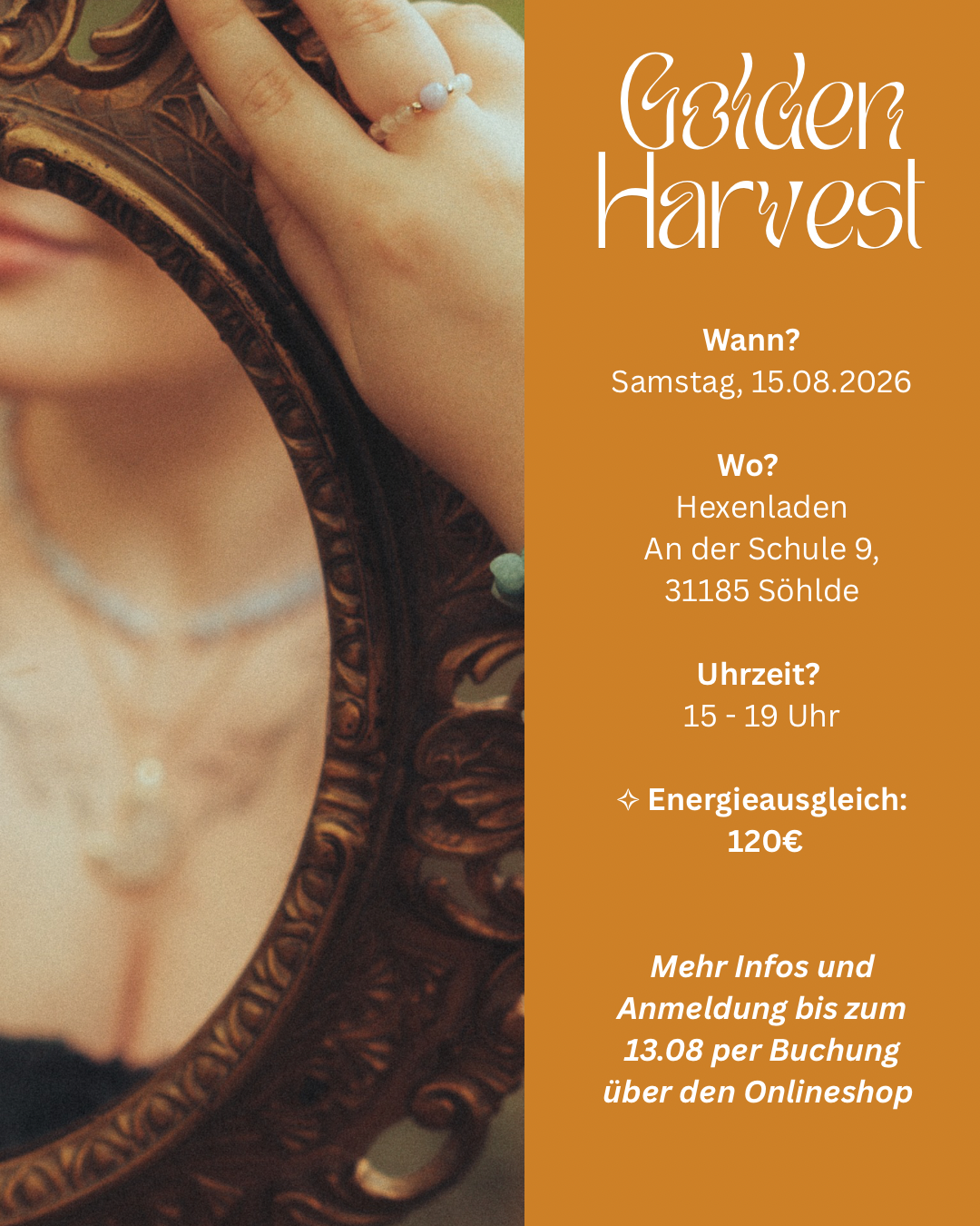Golden Harvest Workshop – für Dankbarkeit, Fülle & inneres Wachstum