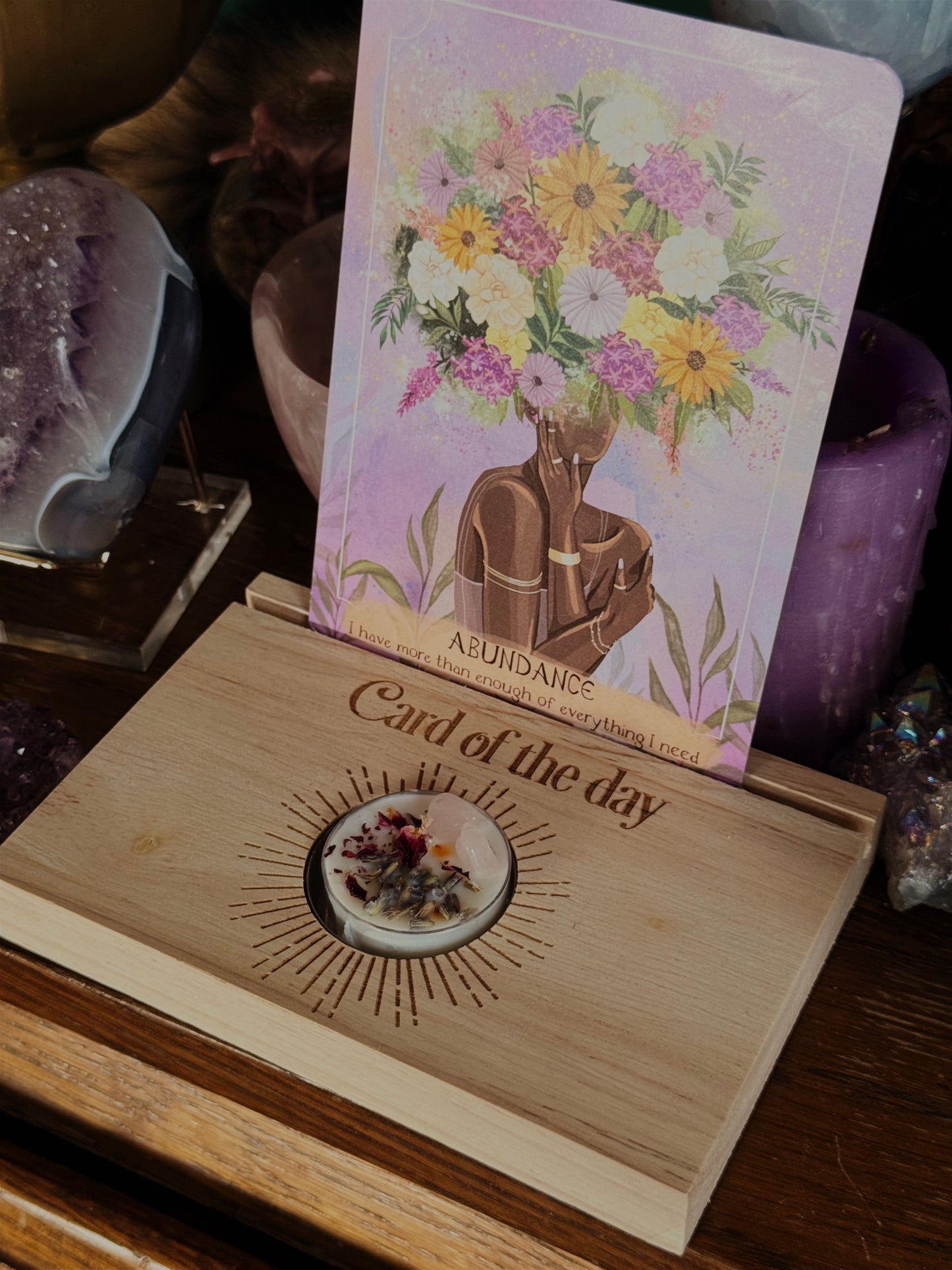 Card of the Day - Karten und Teelichthalter