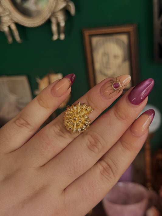 Golden Shell – Ring